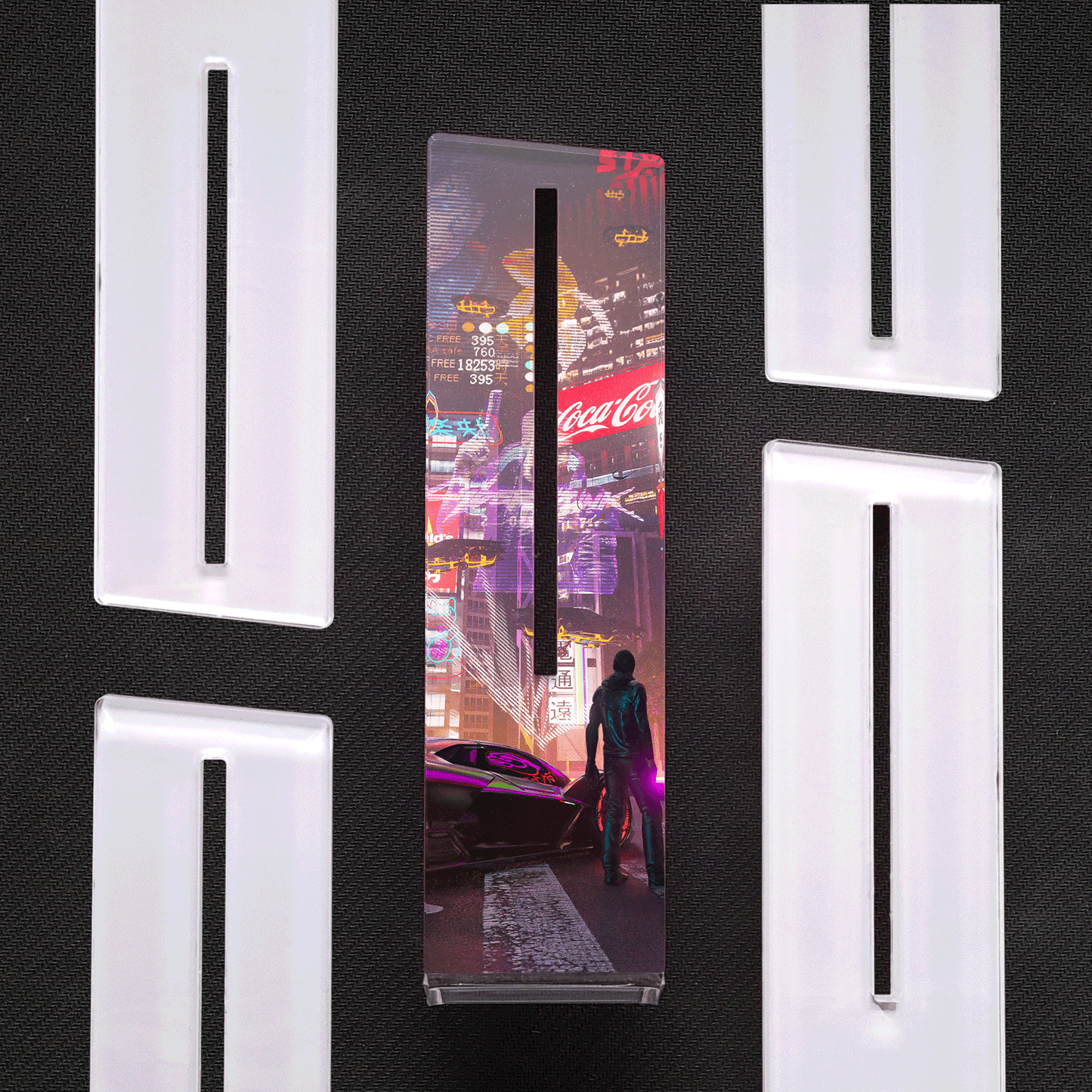 Cyberpunk2 | Acrylic Vertical Graphic Support