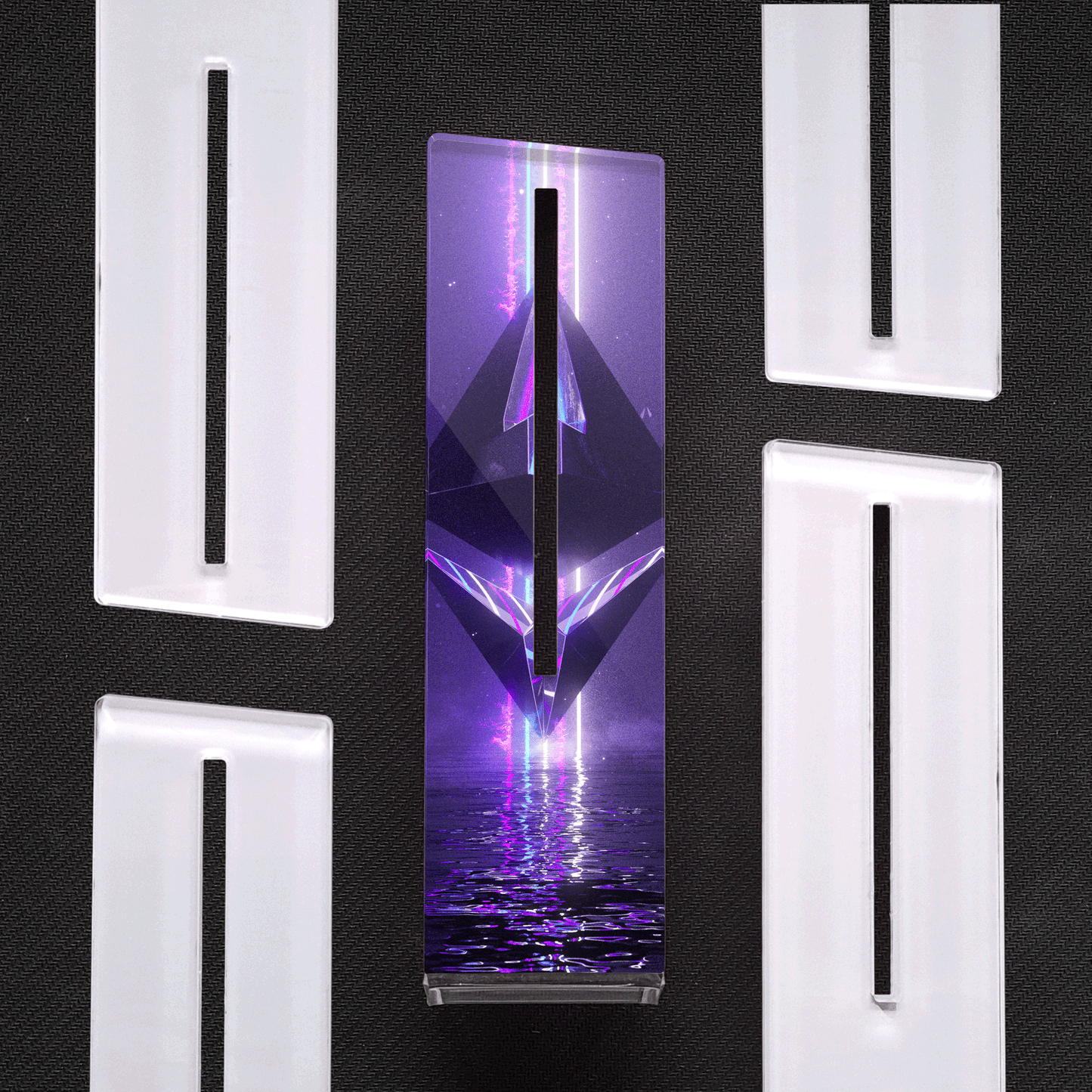 ETH | Acrylic Vertical Graphic Support