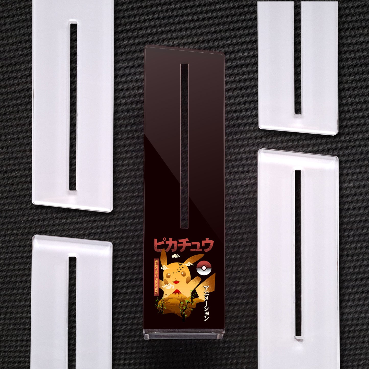 Pikachu (Color Options) | Acrylic Vertical Graphic Support