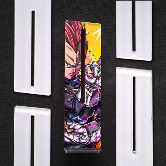 Vegeta SS God Red Dragon Ball | Acrylic Vertical Graphic Support