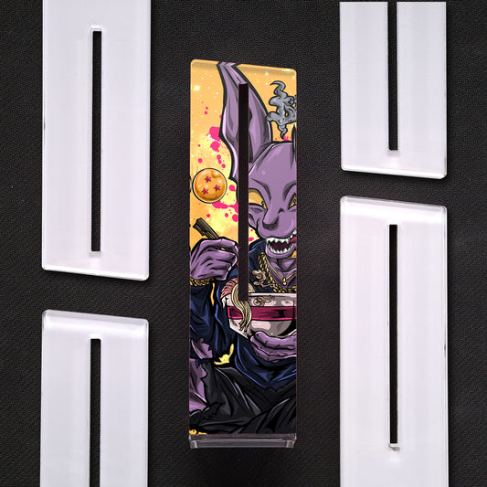 Beerus X Off White Dragon Ball | Acrylic Vertical Graphic Support