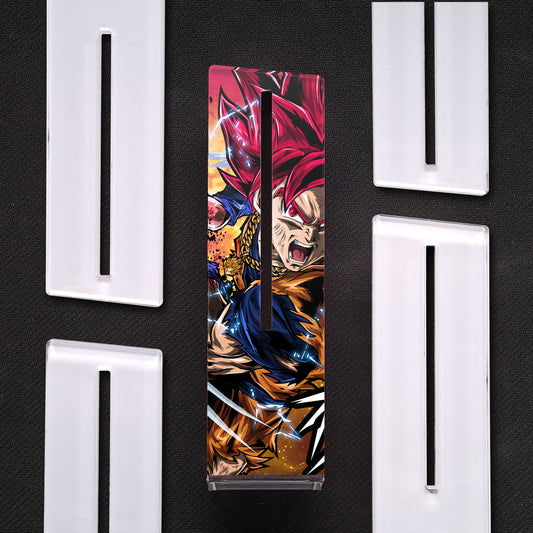 SSJ Red God Dragon Ball SSJ Red God | Acrylic Vertical Graphic Support