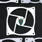 Hannya Mask (Color Options) | Acrylic Fan Grille