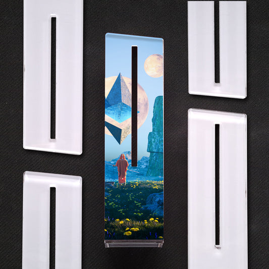 etherium | Acrylic Vertical Graphic Support
