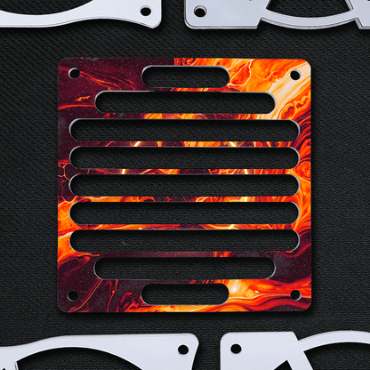 Infernal currents | Acrylic Fan Grille 