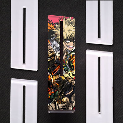 Bakugou, My Hero Academy, "Explosions" | Acrylic Vertical Graphic Support