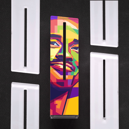 Wpap Kobe Bryant | Suporte Gráfico Vertical Acrílico