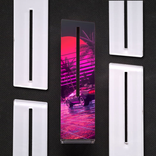 Chase the vile | Acrylic Vertical Graphic Support
