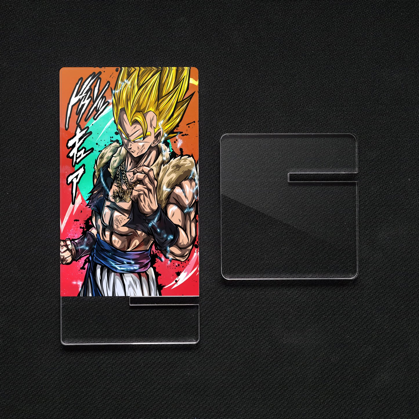 Dragon Ball Gogeta SS DBS Mobile Holder, methacrylate