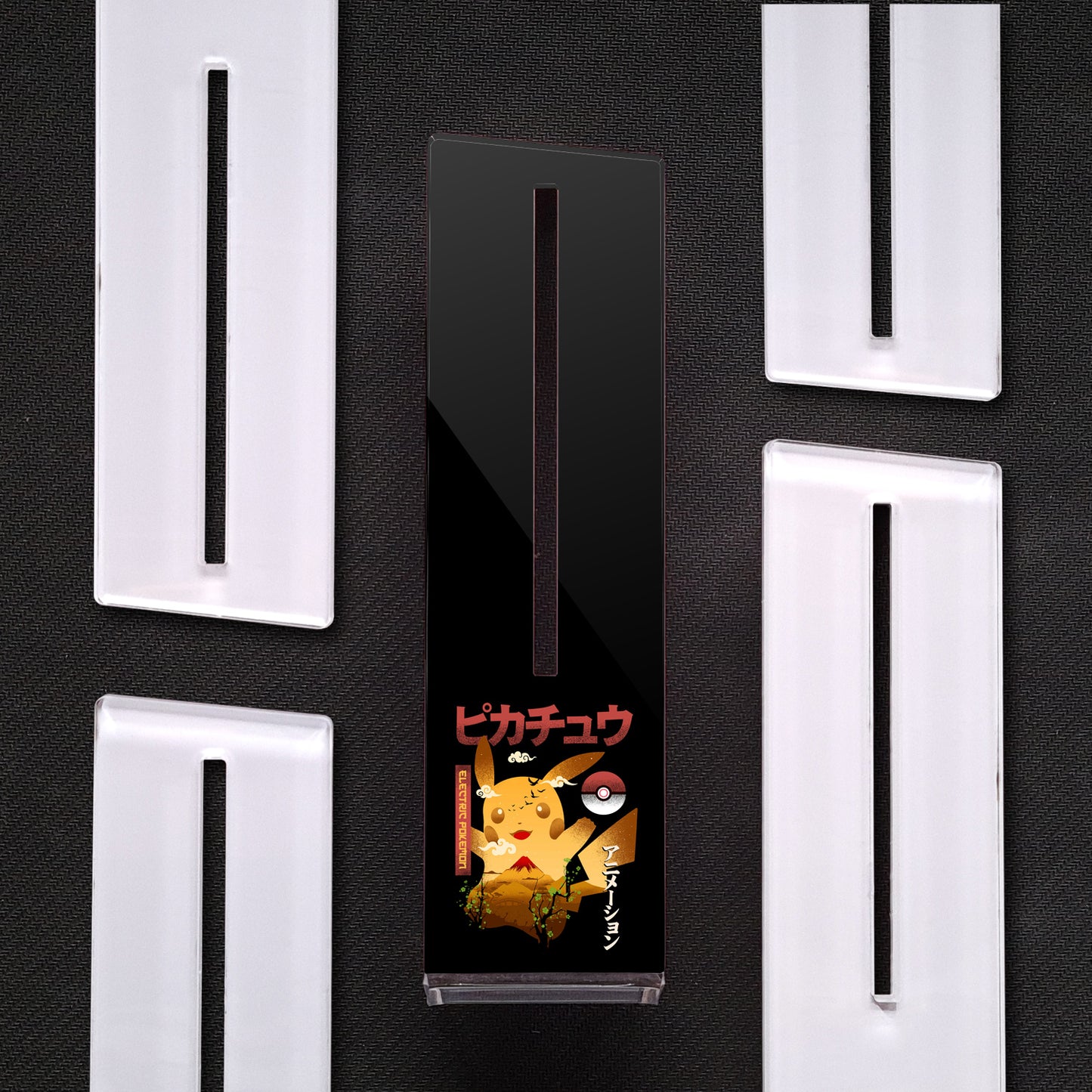 Pikachu (Opciones de Color) | Soporte Gráfica Vertical Acrílico