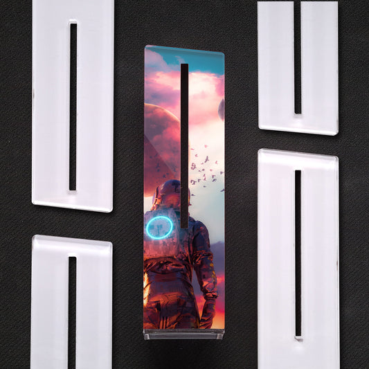 Sky on Fire | Acrylic Vertical Graphic Support
