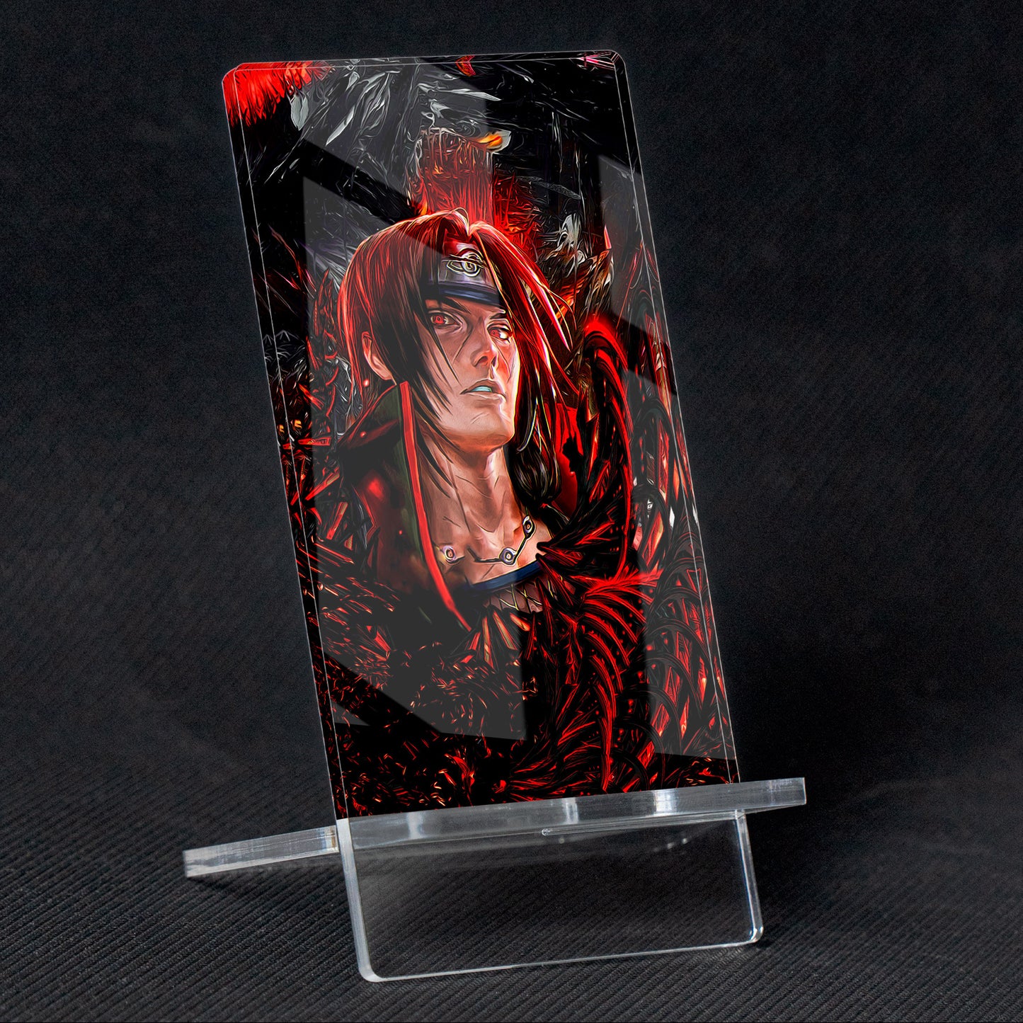 Itachi Shadows of World | Acrylic Mobile Support