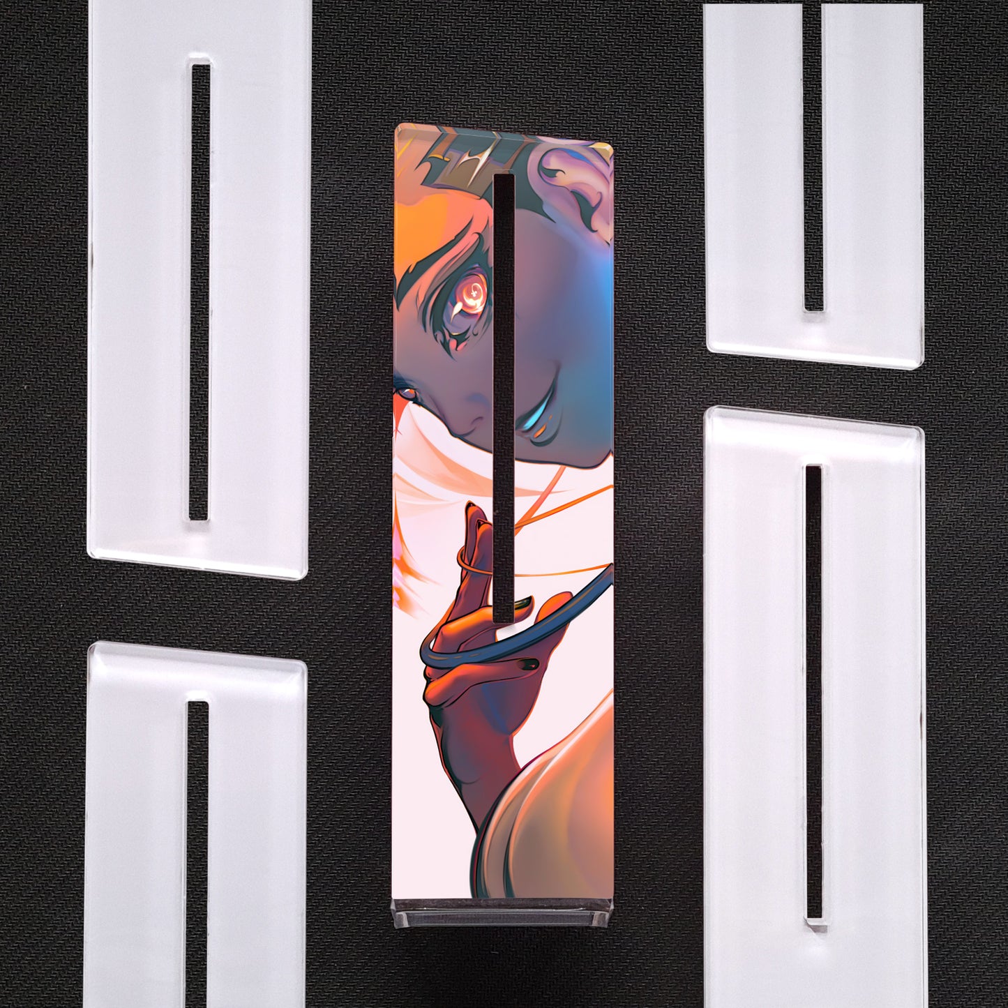 Judy | Acrylic Vertical Graphic Support