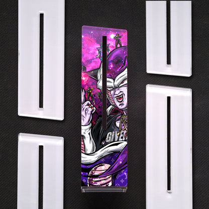 Givenchy Frieza e Gangue Dragon Ball | Suporte gráfico de metacrilato vertical