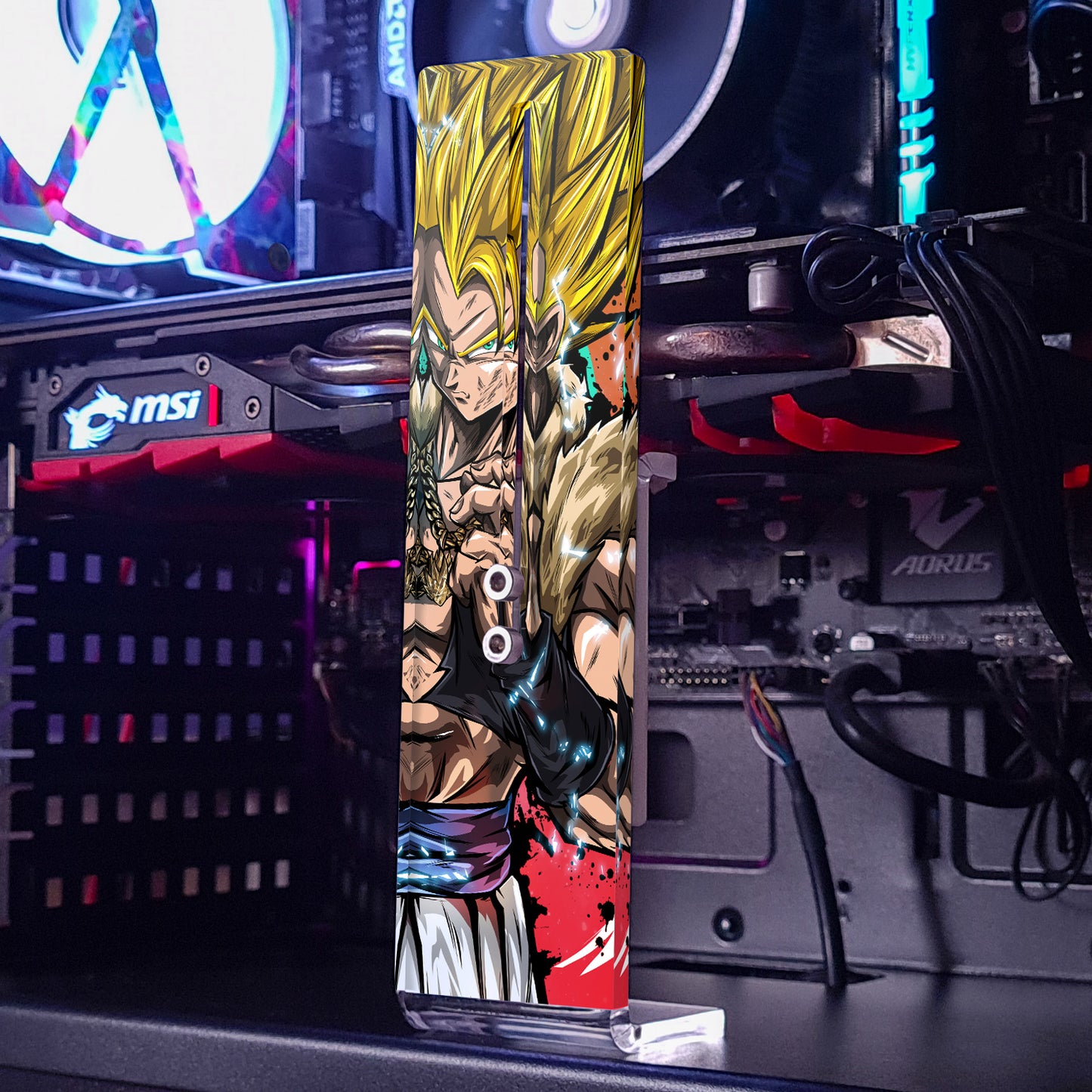 Dragon Ball "Gogeta SS DBS" | Acrylic Vertical Graphic Support