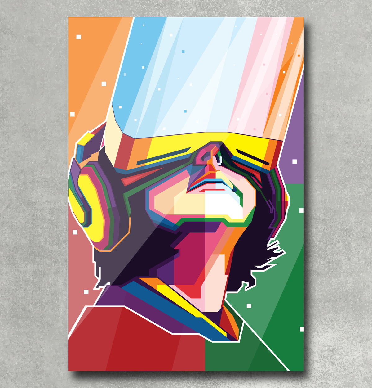 Wpap Beautiful Reality | Wall Art Acrylic 