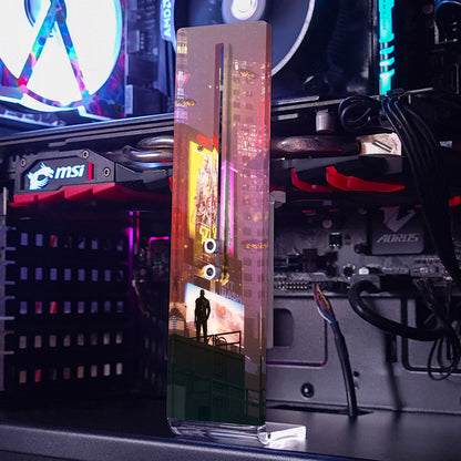 Cyberpunk mod 2 | Acrylic Vertical Graphic Support