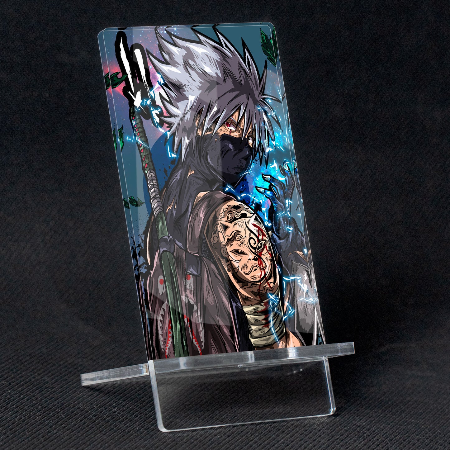 Naruto "Kakashi" Phone Holder, methacrylate