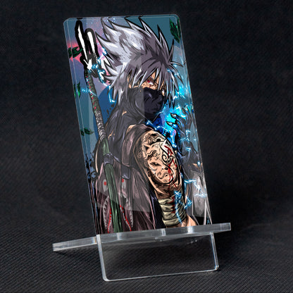 Suporte para celular Naruto "Kakashi", feito de metacrilato