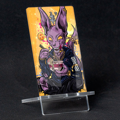 Dragon Ball Beerus X Off White Mobile Holder, methacrylate