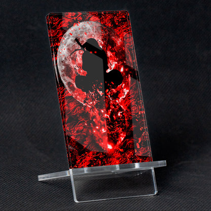 Suporte para celular Naruto, Itachi "Uchiha Ultimate", metacrilato