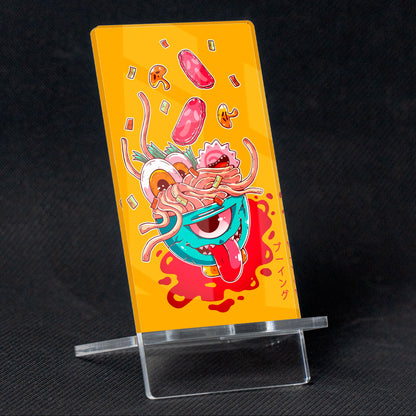 Suporte para celular Haunted Ramen, feito de metacrilato