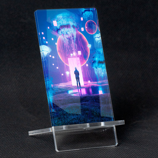 Landscape Mobile Stand "Jelly dream", methacrylate