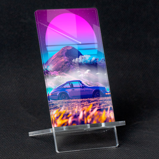 Vintage Car | Acrylic Mobile Support