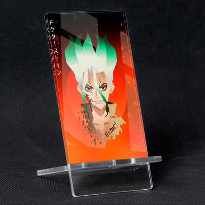 Dr Stone Senku Mobile Holder, methacrylate