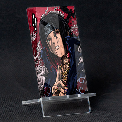 Suporte para celular Naruto "Itachi", feito de metacrilato