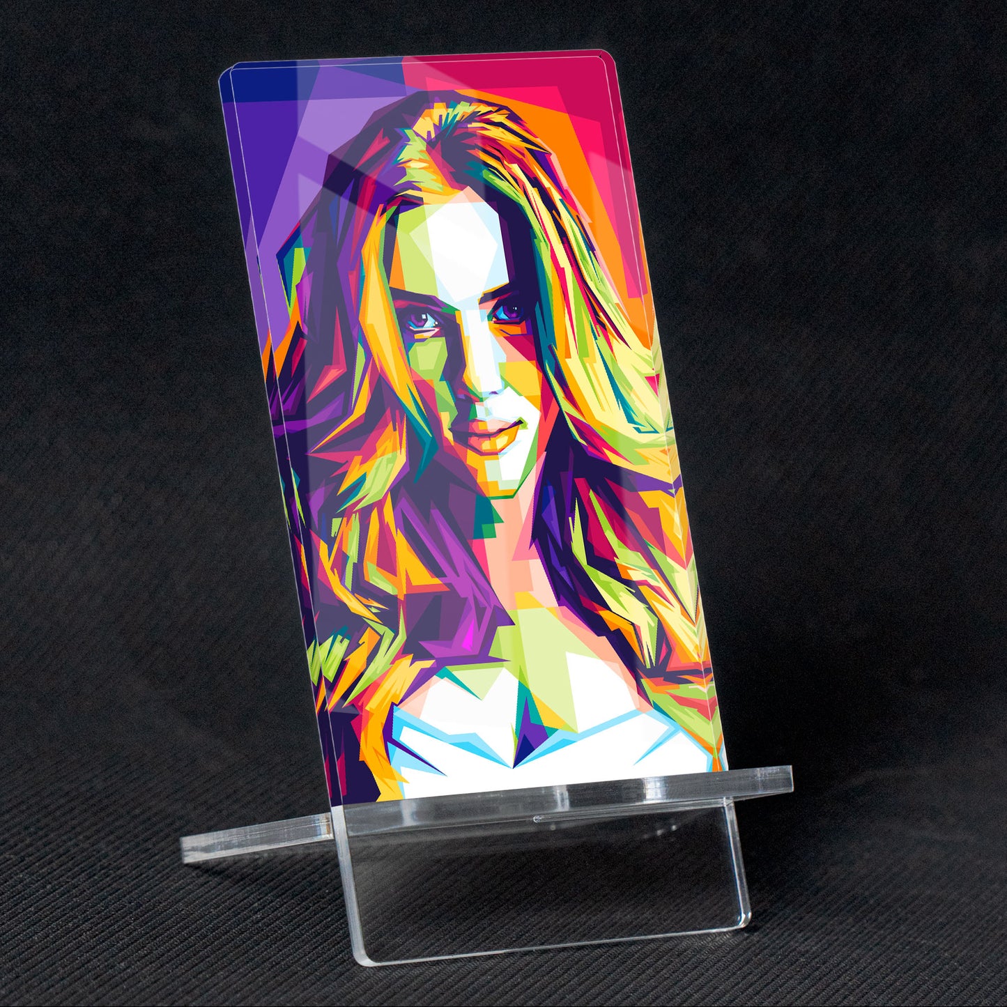 Wpap Scarlett Johansson | Acrylic Mobile Support