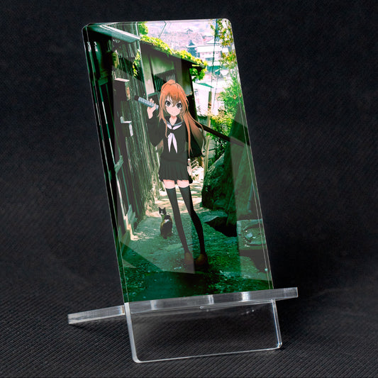 Toradora Aisaka Taiga Japan Streets Mobile Holder, methacrylate