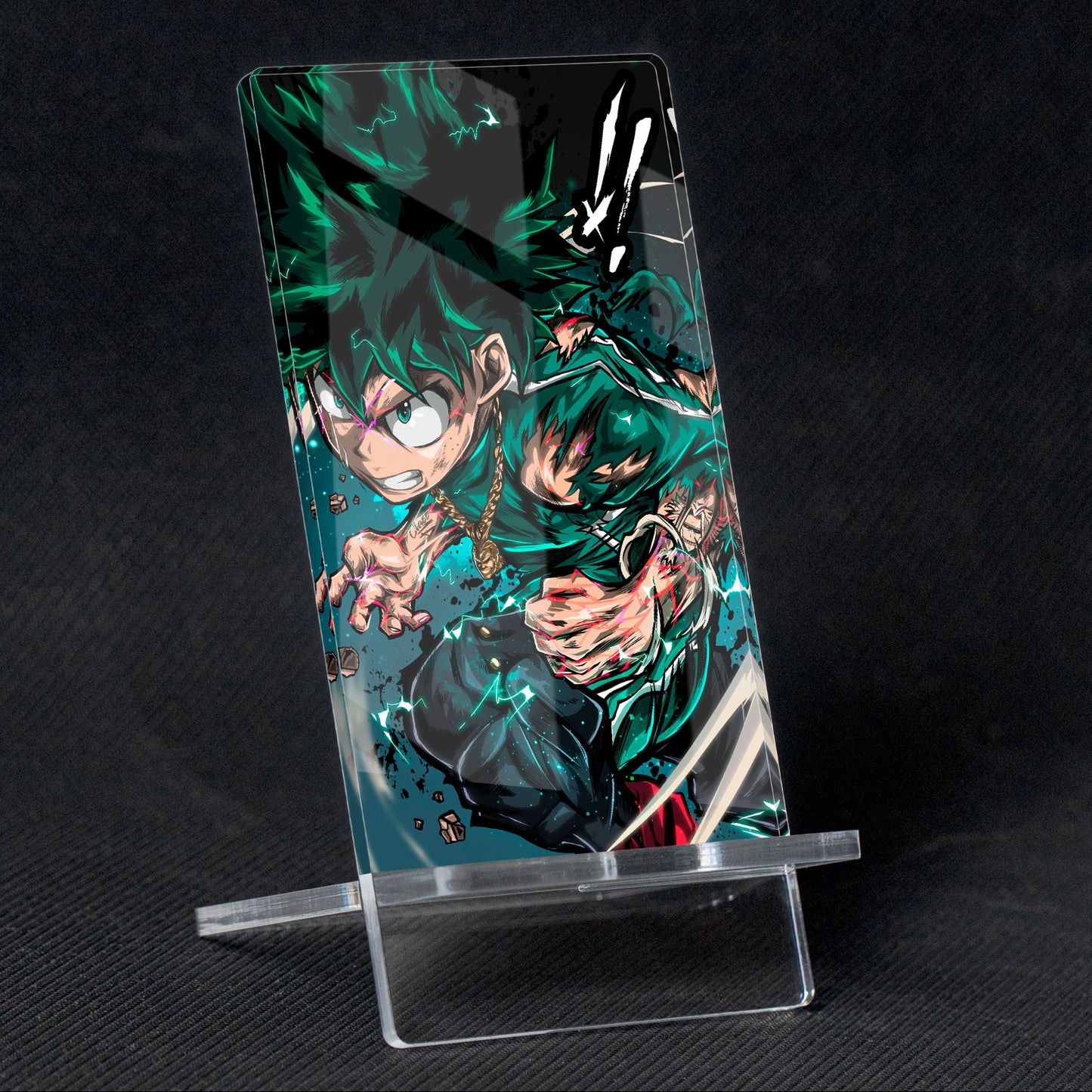 My Hero Academy Deku Mobile Holder, methacrylate