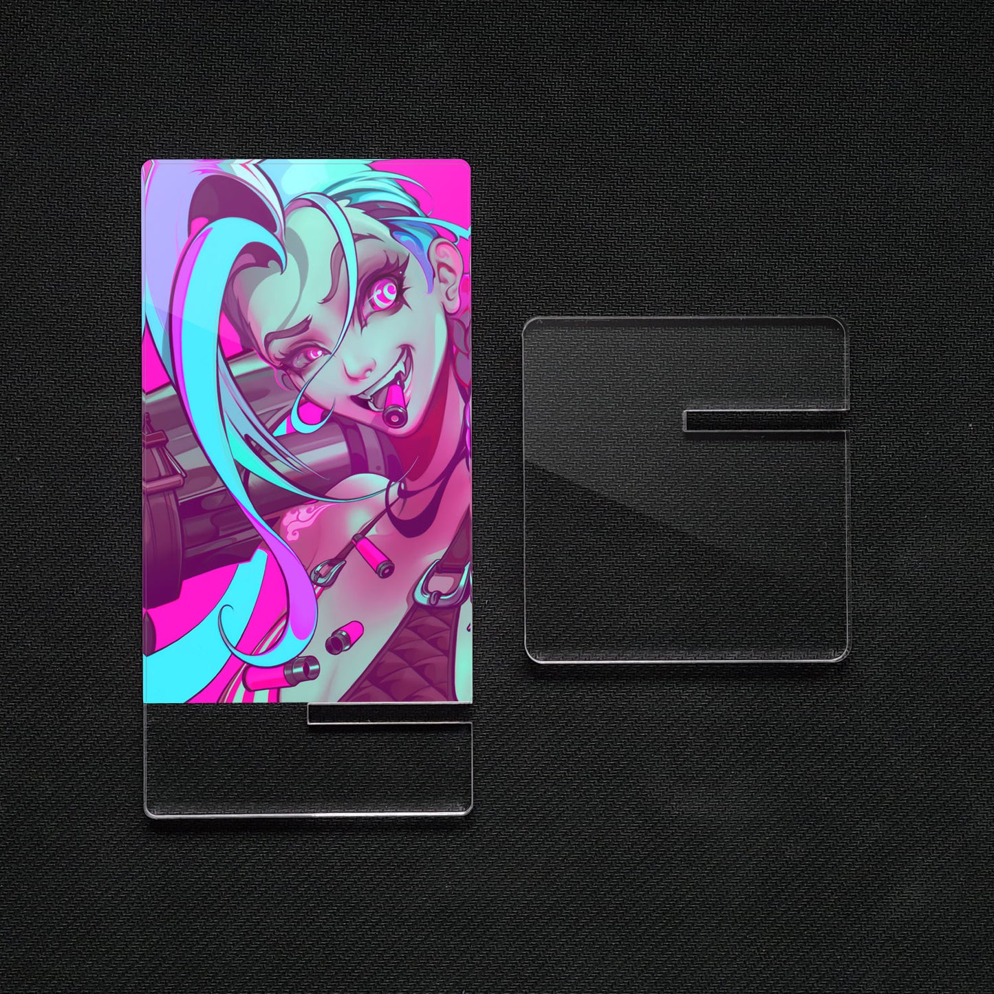Support for Mobile Video Game League of Legends Jinx, methacrylate